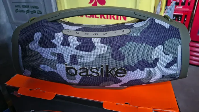 Caixa de som Bombox Camuflada 300w Top nova...