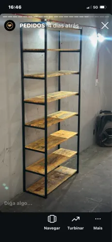 Estante industrial