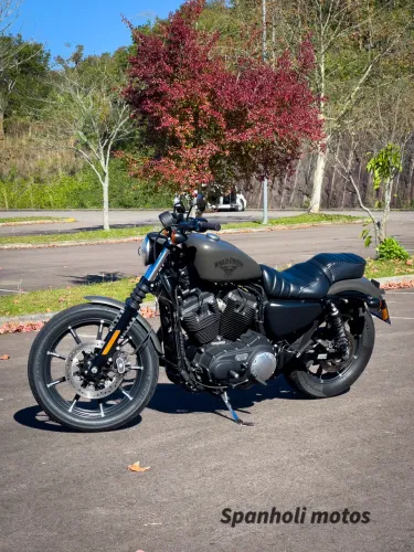 harley davidson xl 883 n iron 2018 cinza