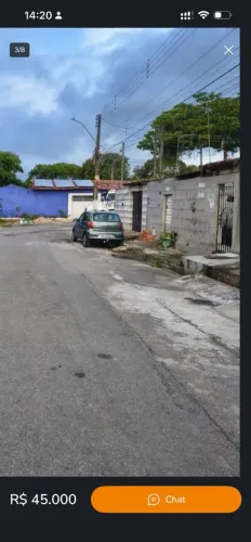 Vende-se terreno - 45mil