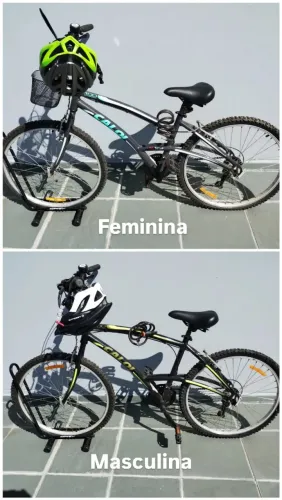 ? BICICLETAS CALOI ARO 26 - FEMININA E MASCULINA