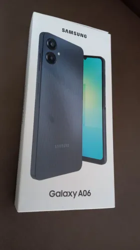 Celular Samsung A06 Novo!