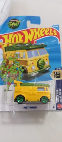Hot Wheels party wagon (tartaruga ninja)