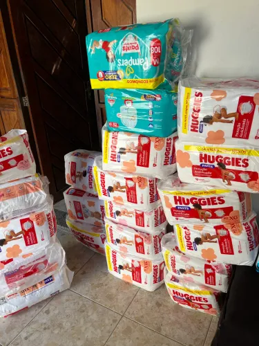 Fraldas HUGGIES SHORTINHO XG G M PROMOÇÃO EM ESTOQUE