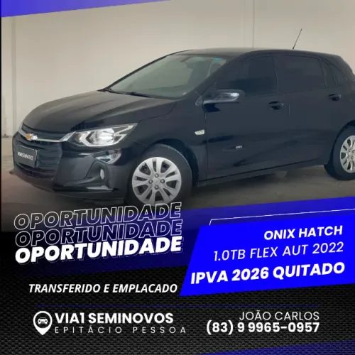 Chevrolet Onix Hatch 1.0 12V TB Flex Aut. 4P 2022