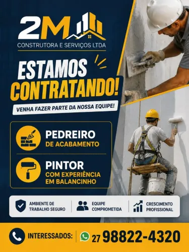 Contratação imediata