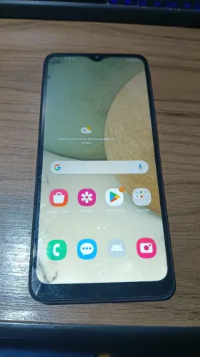 Samsung galaxy A12 azul 64GB - entrego grátis 