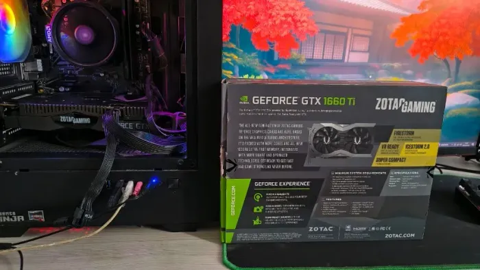 Placa de Video GEFORCE RTX 1660 Ti Zotac