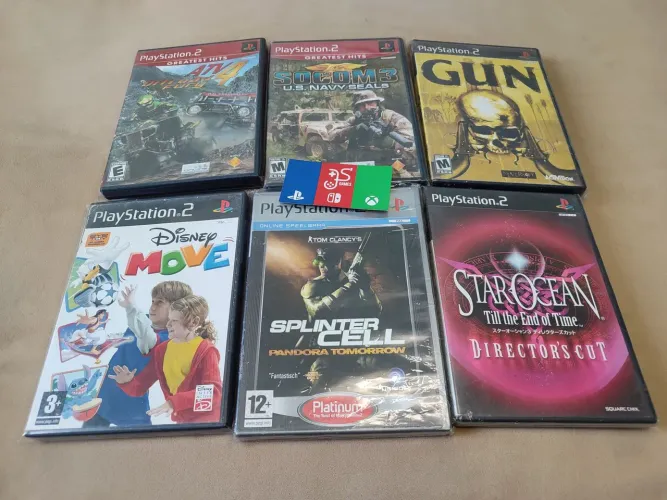 Jogos de PS2 original