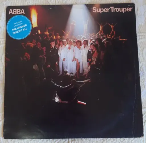 LP VINIL - ABBA - SUPER TROUPER- 1980