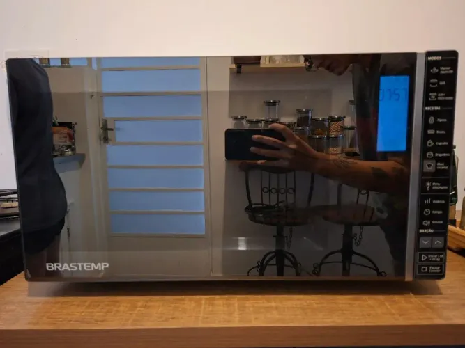 290,00 JÁ É O MENOR PREÇO 34L BRASTEMP BLACK CONSERVADO REVENDO