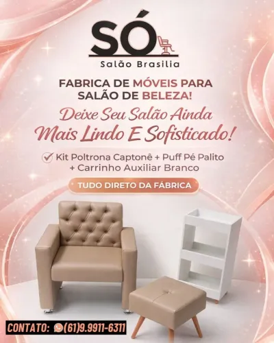 Móveis para salão de beleza