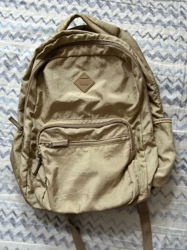 Mochila Sestini Crinkle Bege/Nude - Original e em Ótimo Estado!
