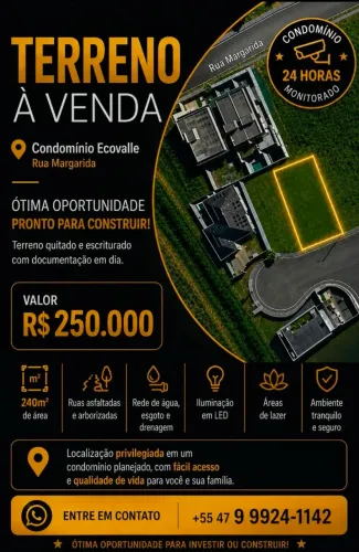 Terreno condomínio
