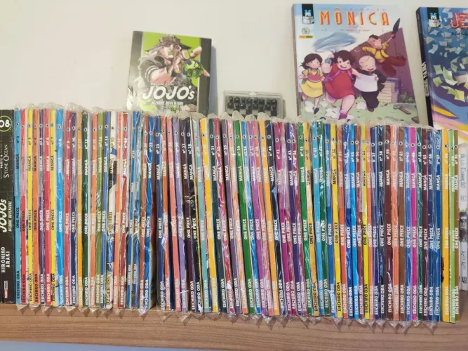 ONE PIECE volume 1 ao 70 COLEÇÃO COMPLETA (CONRAD) + SAQUINHOS + 1 LIVRO DE BRINDE!