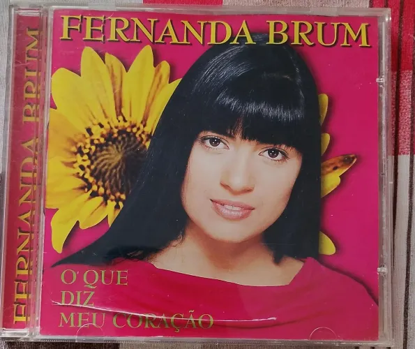 Cd Fernanda Brum o que diz meu coração 