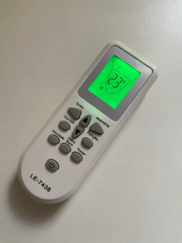 Controle Universal LE-7438 Compatível Ar Condicionado Consul