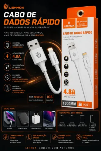 Cabo USB para iPhone