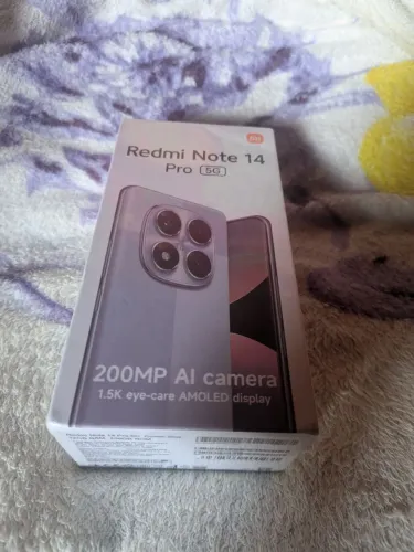 Redmi Note 14 Pro 5g 12gb RAW 256gb Lacrado