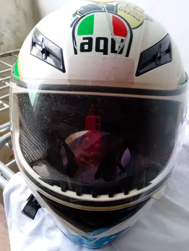 Capacete AGV K-3 Valentino Rossi - Grafismo "Il Laureato