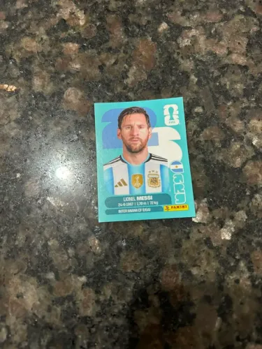 Figurinha Do Messi, Copa Do Mundo