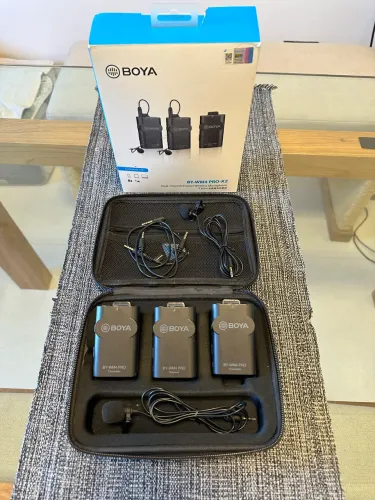 Microfones Boya WM4 PRO-K2 Sem fio Omnidirecional