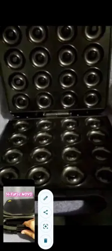 Máquina de mini donuts