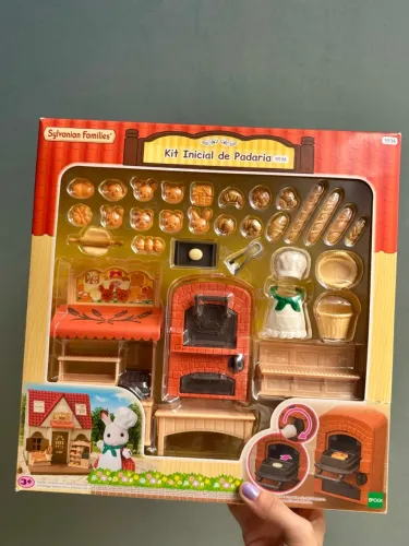 KIT INICIAL PADARIA - SYLVANIAN FAMILIES 