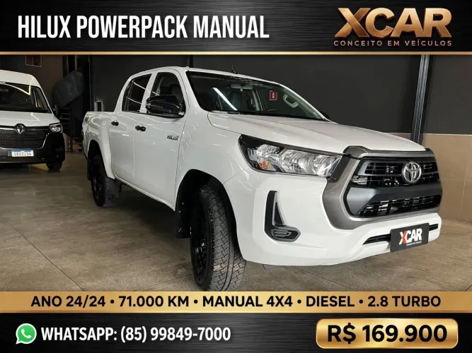 Toyota Hilux CD 4X4 2.8 Diesel Mec. 2024