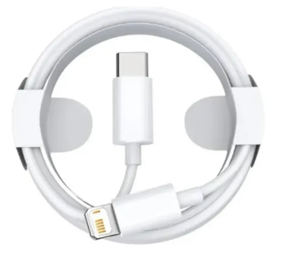 Cabo Apple Original Lightning Para Usb-C Iphone Adaptador Branco