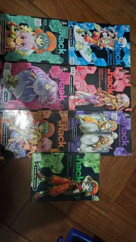 Conjunto .hack mangá 1 ao 7