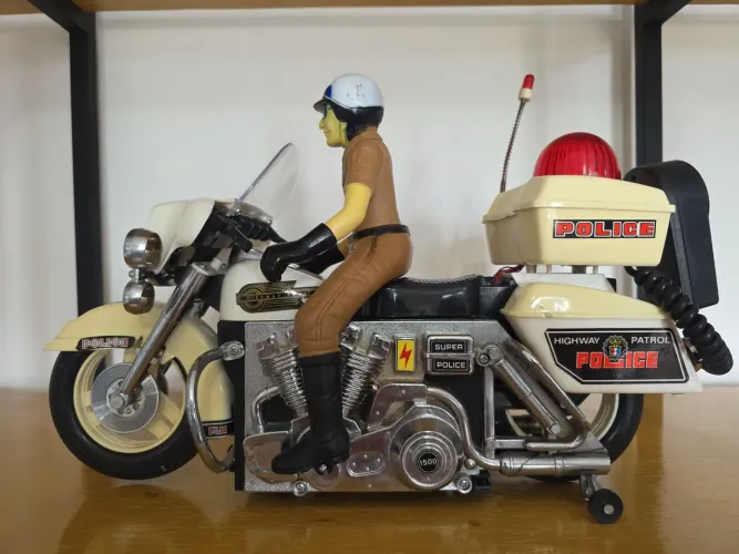 Super Police motor cycle