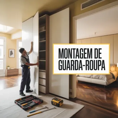 Montador de móveis. Serviço especializado em móveis em geral.