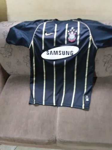 Camisa Corinthians 2006 III Holograma autenticidade Tam G #10 Carlitos