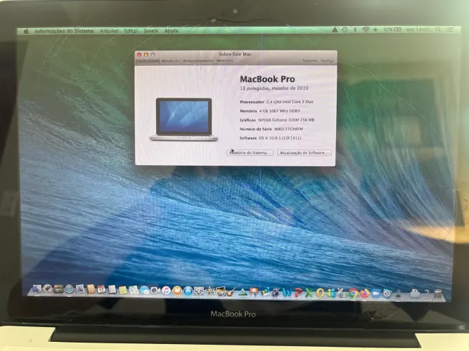 Macbook Pro 2010 256Gb