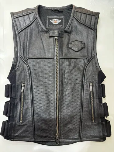COLETE HARLEY-DAVIDSON ORIGINAL - TAMANHO P | ESTADO DE NOVO