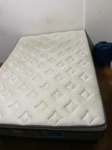 Colchão Casal Molas Ensacadas Espuma D33 Firme e Pillow de Visco - BF Colchões com BASE