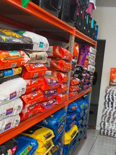 Loja de pet ração, acessórios, brinquedos...