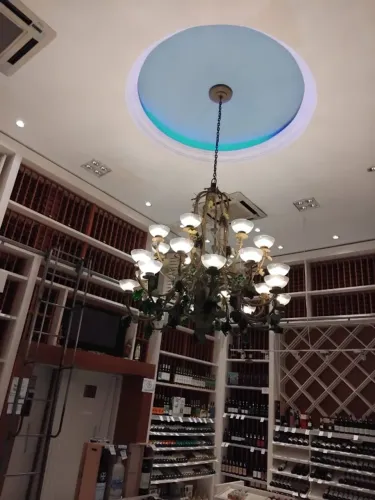 Lustre grande 24 braços