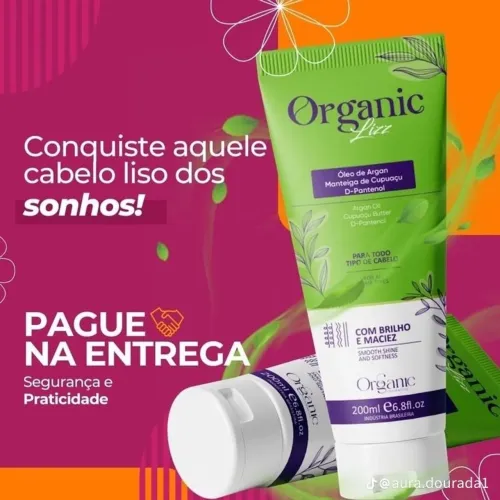 Organic Liza conquiste o cabelo dos sonhos