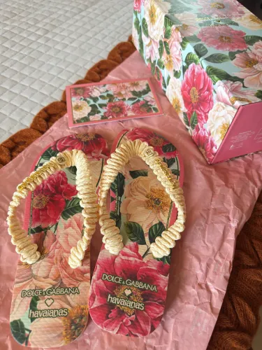 Havaianas Dolce & Gabbana Florals Rosa Ballet 39/40