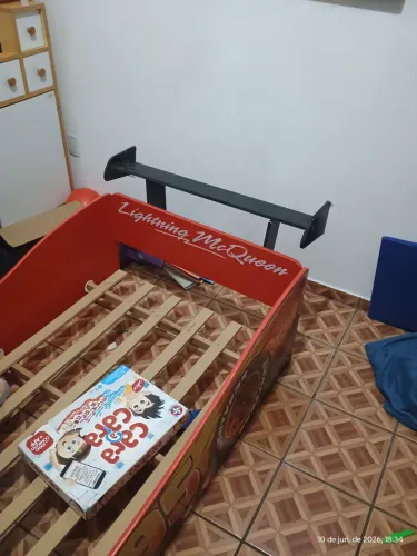 Cama infantil relâmpago McQueen 