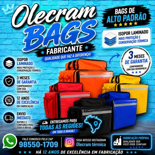 bag pra motoboy delivery