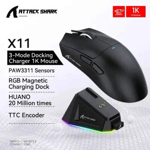 Mouse Attack Shark X11 COM DOCK