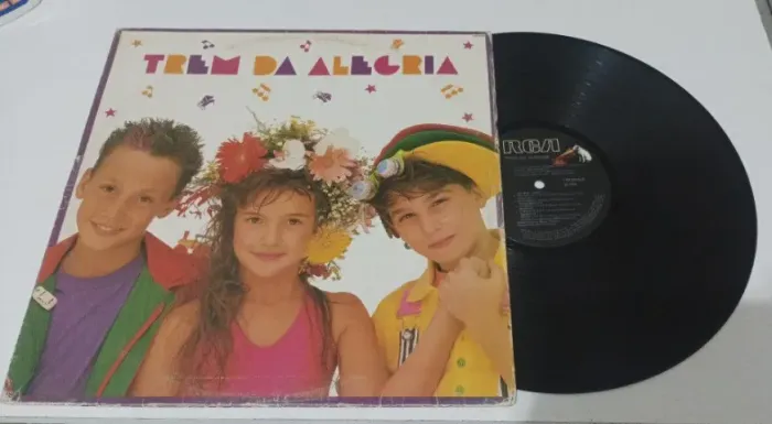 Trem da Alegria Lp vinil - Jaspion Changeman 1989