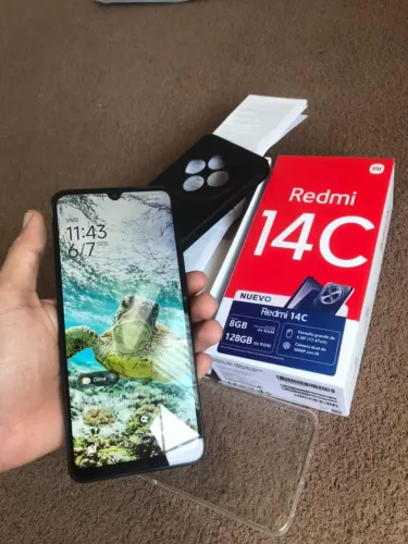 Smartphone Xiomi 14C 128gb com 8gb de Ram Novo na caixa