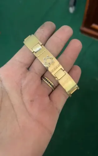 BRACELETE DE OURO 34.3 GRAMAS