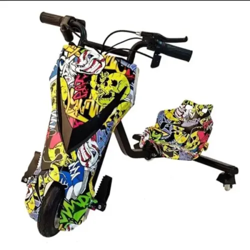 Triciclo Drift Scooter Elétrico 3 Rodas 250w 75kg Infantil