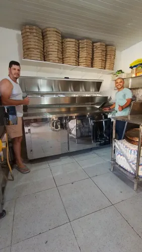 BALCÃO REFRIGERADO CONDIMENTADOR INOX 2 METROS GELOPAR