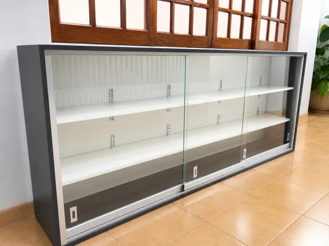 VITRINE / EXPOSITOR COMERCIAL GRANDE - 2,38 METROS